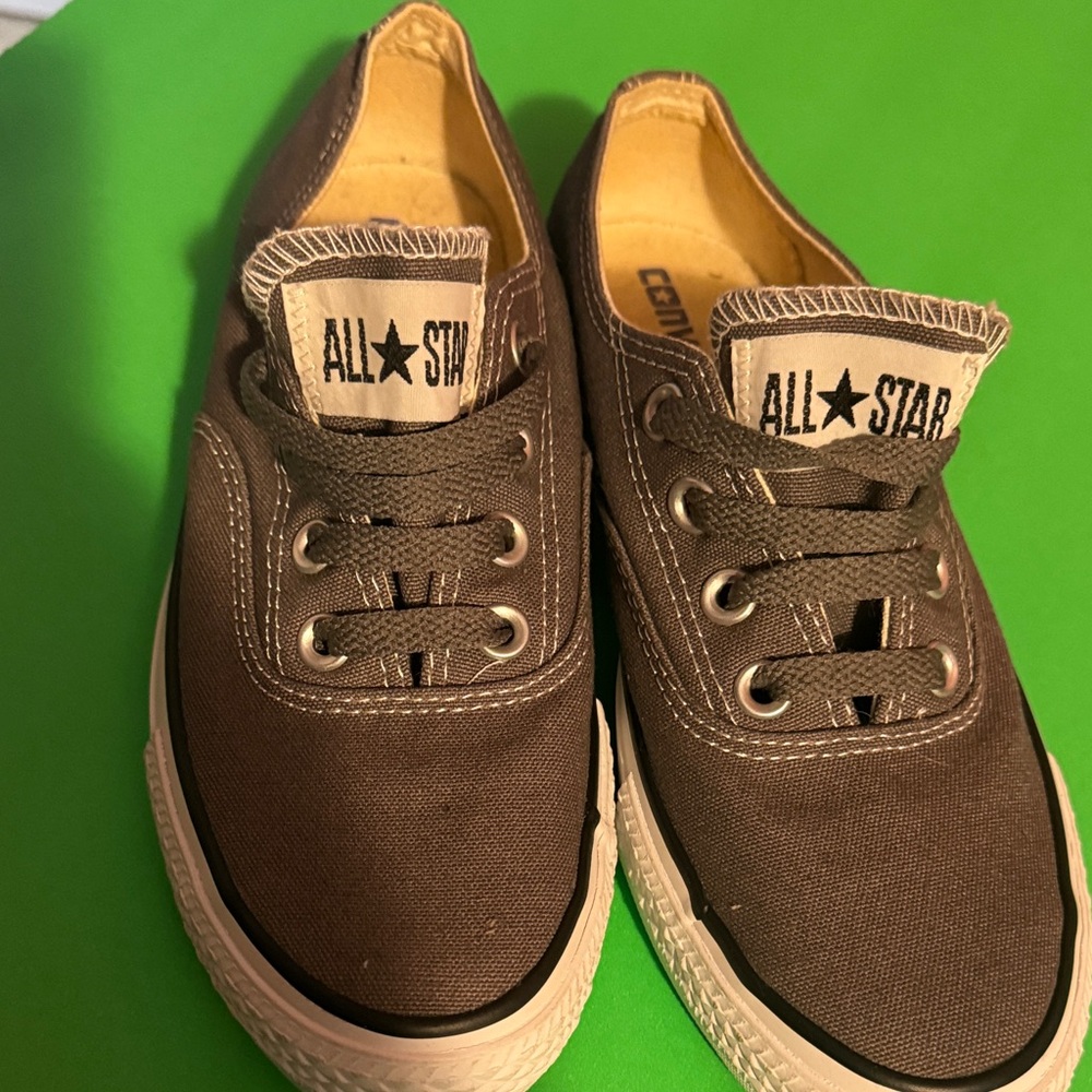 Converse All Star Low Top Sneakers — Charcoal Gray - Picture 3 of 17